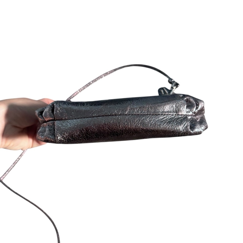 Vintage Coach Poppy Collection Gunmetal Iridescent mini Crossbody Purse y2K - Picture 3 of 12